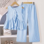 Korean Set Manufacturer - Sleeveless Lace Vest