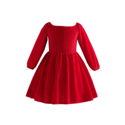 Velvet Dress Manufacturer - Christmas Red Green