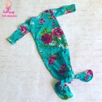 Knotted Gown Factory - Leopard Printed Cotton