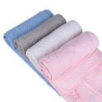 Crib Blanket Factory - Monogram Scalloped