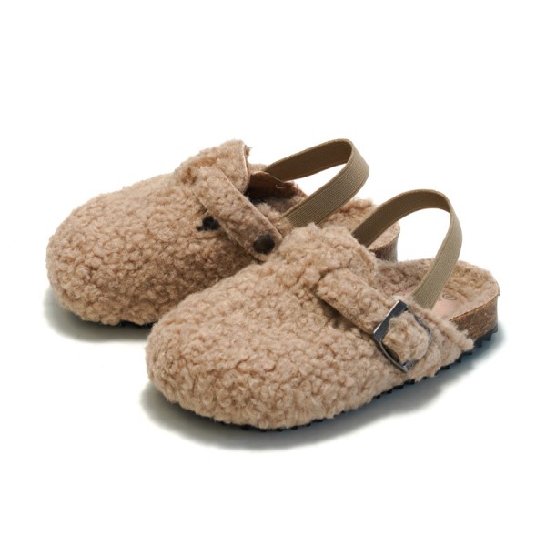 Plush Slippers Factory - Suede Fleece Clogs