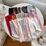 Kids Leggings Manufacturer - Cotton Basic Pull