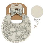 Double Gauze Bib Factory - Printed Bow Headband