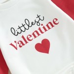 Valentine Romper Supplier - Letter Print Long