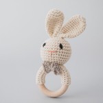 Crochet Rattle Supplier - Animal Wooden Ring