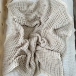 Muslin Swaddle Manufacturer - 6 Layer Lace Trim