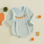 Halloween Suit Manufacturer - Waffled Pumpkin Embroidered