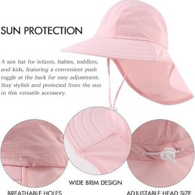 Sun Hat Manufacturer - Adjustable Neck Flap