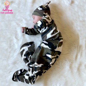 Camo Gown Supplier - Gender Neutral Knotted
