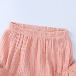 Boutique Shorts Supplier - Muslin Cotton Ruffle