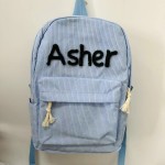 Corduroy Backpack Manufacturer - Embroidered Custom