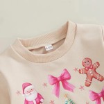 Christmas Sweatshirt Factory - Toddler Coquette Bow