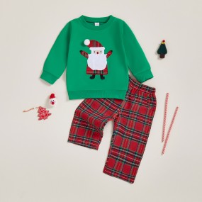 Smocked Outfit Manufacturer - Santa Embroidery