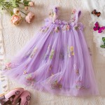 Girls Dress Supplier - 3D Embroidery Flower