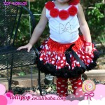 Chiffon Skirt Manufacturer - Red Black Petit