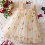 Girls Dress Supplier - 3D Embroidery Flower