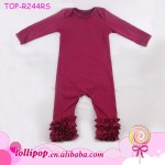 Baby Jumpsuit Manufacturer - Icing Ruffle Long