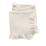 Infant Blanket Manufacturer - Ruffled Knitted Wool