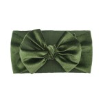 Gold Headband Factory - Velvet Big Bow