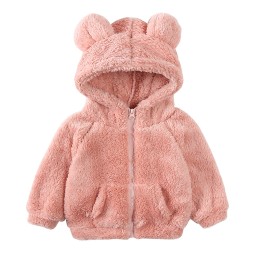 Lambskin Coat Manufacturer - Cartoon Bear Hooded