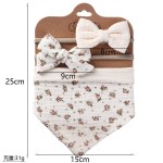 Bandana Bib Manufacturer - Rainbow Floral Printed