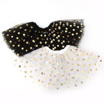 Glitter Tutu Supplier - Gold Polka Dot Triple