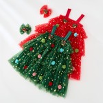 Santa Dress Factory - Sparkle Tulle Green