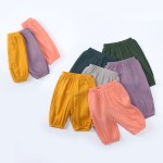 Cotton Pants Supplier - Muslin Elastic Waist