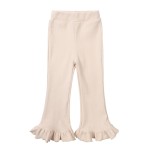 Ruffle Pants Manufacturer - Ribbed Knit Bell