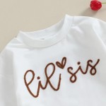 Sister Romper Supplier - Matching Chenille Embroidery