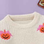 Halloween Sweater Manufacturer - Pumpkin Embroidery