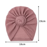 Baby Turban Supplier - Waffle Knit Bun