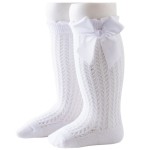Mesh Socks Supplier - Knee High Bowknot