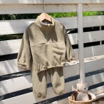 Fleece Tracksuit Factory - Stand Zipper Collar