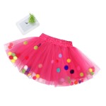 Pom Pom Skirt Supplier - Colorful Tulle Tutu
