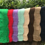 Crib Blanket Factory - Monogram Scalloped