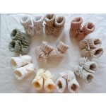 Crochet Booties Manufacturer - Knit Cotton Cuffed