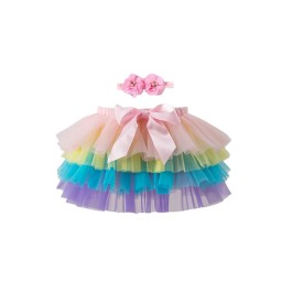 Baby Dress Factory - Rainbow Ruffle Dresses