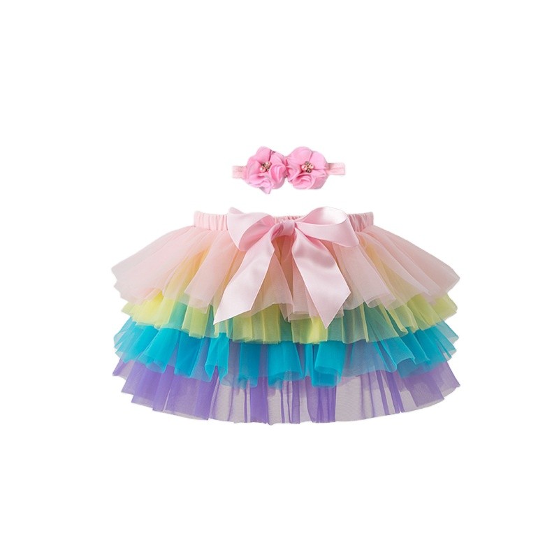 Baby Dress Factory - Rainbow Ruffle Dresses