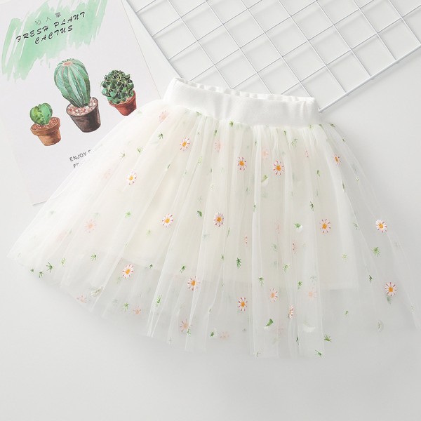 Ballet Skirt Factory - Daisy Embroidered Floral