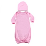 Night Gown Supplier - Solid Pink Sleeping