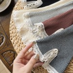 Flare Pants Supplier - Lace Trim Trousers