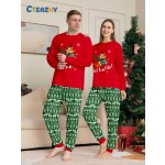 Family Pajamas Manufacturer - Deer Print Festive