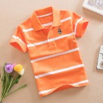 Children Polo Factory - Short Sleeve Striped