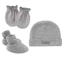 Baby Set Manufacturer - Cotton Hats Mittens Booties