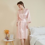 Satin Robe Supplier - Custom Print Embroidery