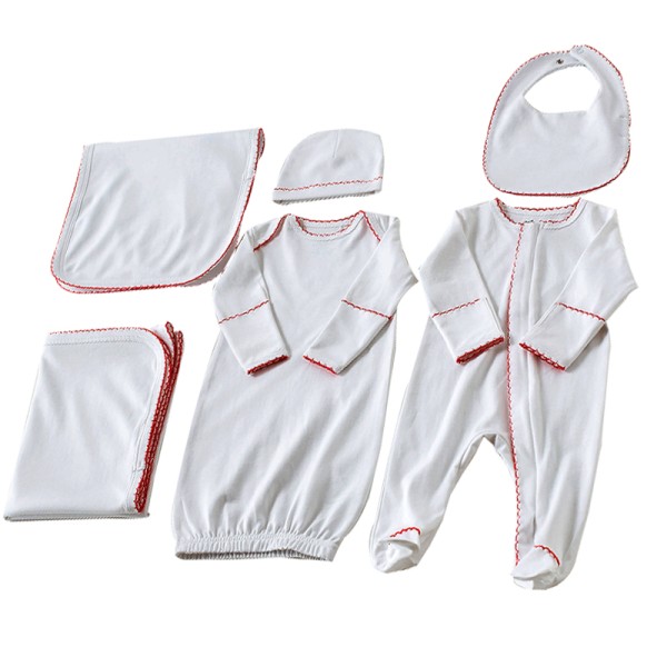 Baby Set Manufacturer - Monogrammed Layette Gown