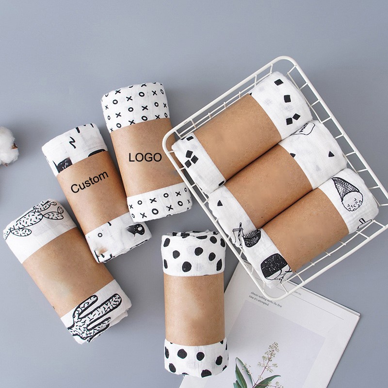 Muslin Blanket Supplier - Custom Paper Band OEM