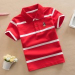 Children Polo Factory - Short Sleeve Striped
