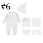Newborn Set Supplier - Cotton Hat Mittens Bodysuit